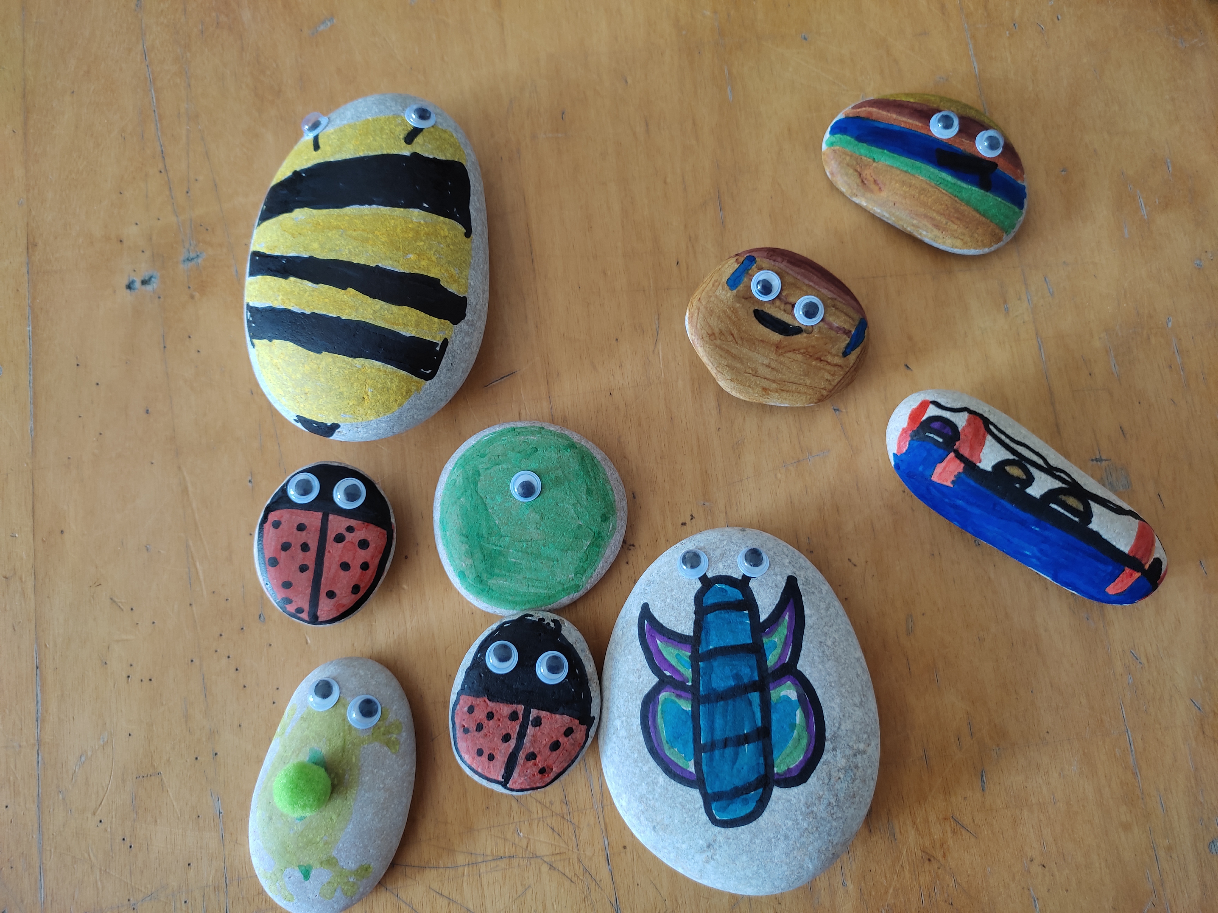 Piedras pintadas con rotulador: cómo pintar piedras fáciles