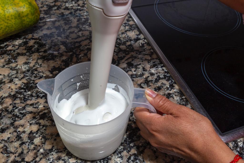 Batiendo la mezcla