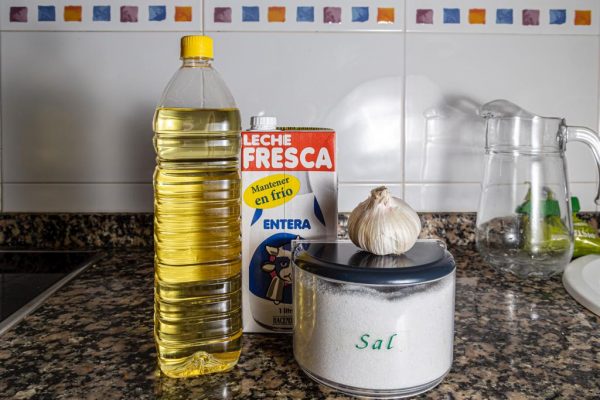 Mayonesa sin huevo casera: Lactonesa